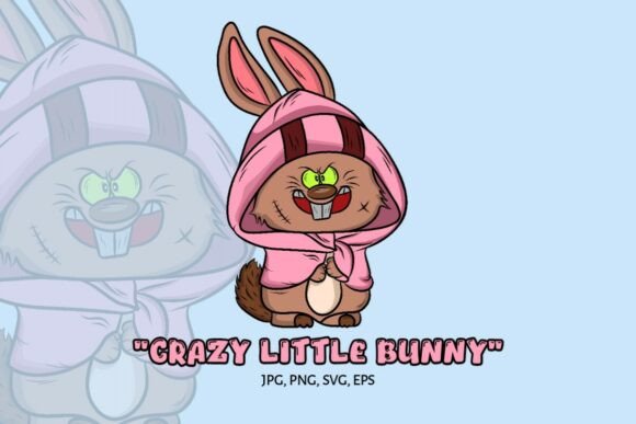 Download Crazy Little Bunny Clipart | Cute Funny - Little bunny clipart Collection