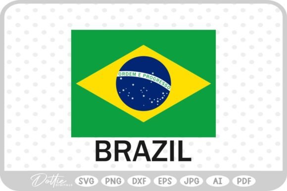 Download Brazil World Flag SVG PNG DXF - Premium Resources