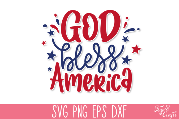 Download God Bless America SVG Cut File - God bless america Collection