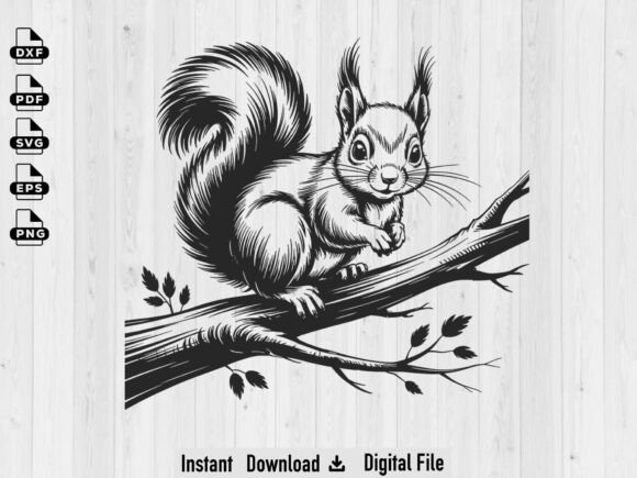 Download Squirrel Svg, Forest Animal Clipart - Forest animal clipart Collection