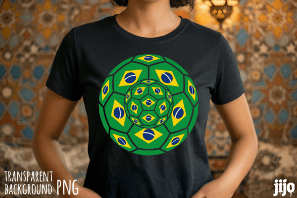Download Brazil Flag Soccer Football PNG - Premium Resources