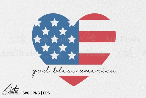 Download God Bless America SVG, 4th of July SVG - God bless america Collection