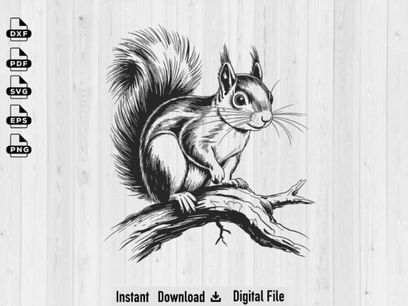 Download Squirrel Svg, Forest Animal Clipart - Forest animal clipart Collection