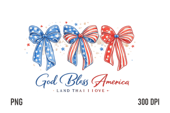 Download God Bless America Bow PNG - God bless america Collection