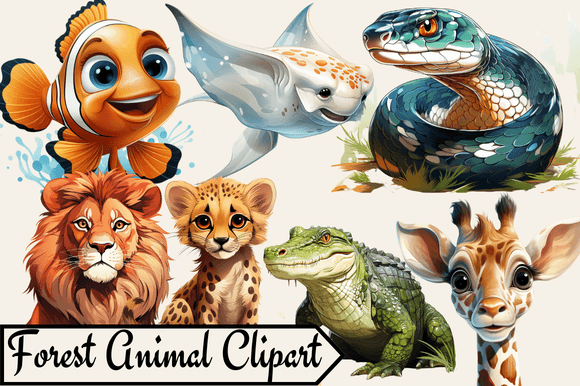 Download Forest Animal Clipart - Forest animal clipart Collection