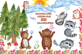 Download Watercolor Forest Animal Clipart - Forest animal clipart Collection